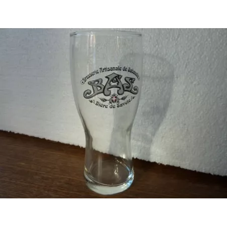 1 VERRE BIERE SABAUDIA 25CL HT.15.70CM BIERE DE SAVOIE