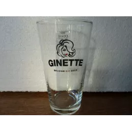 1 VERRE BIERE GINETTE 50CL  HT 15.80CM