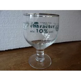 1 VERRE CHIMAY  COLLECTOR  CHARACTER alc 10% VOL