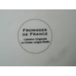 4 ASSIETTES A FROMAGE DIAMETRE 18.50CM