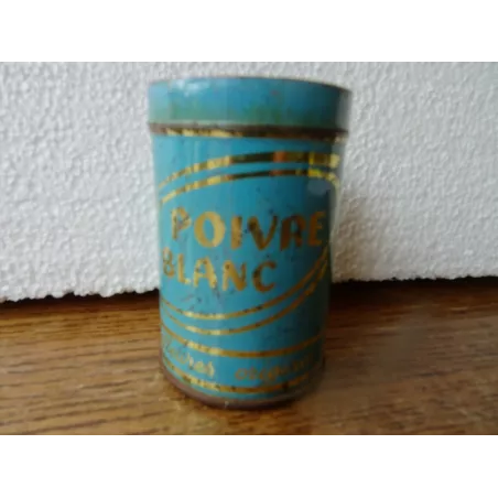 BOITE POIVRE BLANC DIAMETRE 4.50CM HT 7CM
