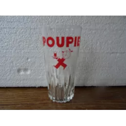 1 VERRE POUPIE HT 10.90CM