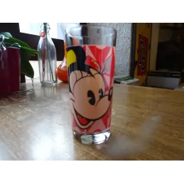 1 VERRE MINNIE HT 14CM