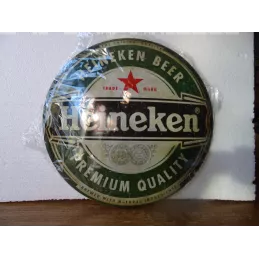 TOLE HEINEKEN BOMBEE  DIAMETRE 40CM