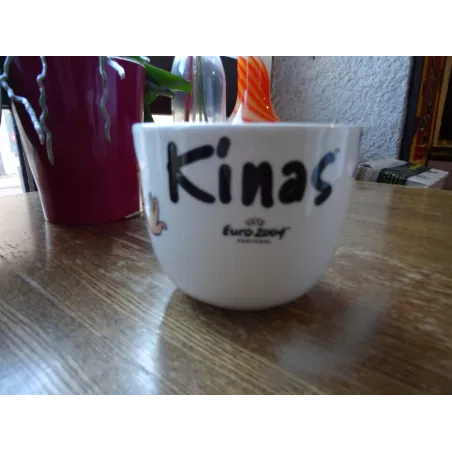 TASSE KINAS EURO 2004 45CL HT 9.70CM PORTUGAL