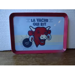 PLATEAU  LA VACHE QUI RIT  30CM X21.50CM
