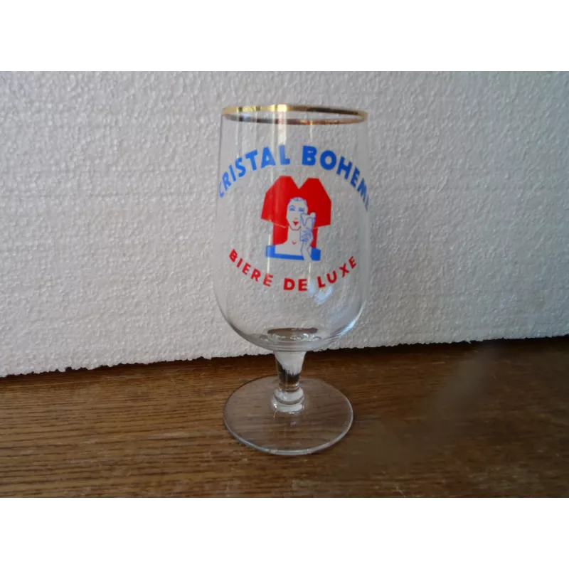 1 VERRE CRISTAL BOHEME 25CL HT 14.20CM 1 VERRE CRISTAL BOHEME 25CL HT 14.20CM