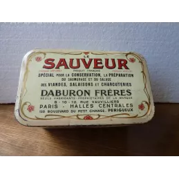 BOITE  SAUVEUR  DABURON FRERES PERIGUEUX  22CM X14CM X12CM