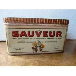 BOITE  SAUVEUR  DABURON FRERES PERIGUEUX  22CM X14CM X12CM