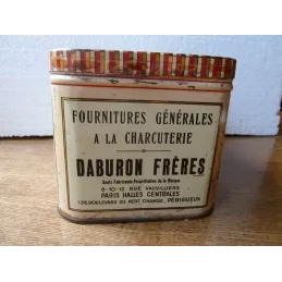 BOITE  SAUVEUR  DABURON FRERES PERIGUEUX  22CM X14CM X12CM