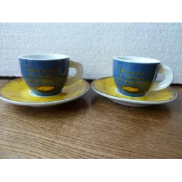 2 TASSES A CAFE  SARDINE DE MARSEILLE