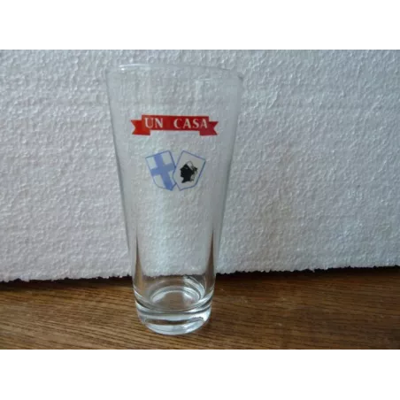 1 VERRE CASANIS  UN CASA HT 12CM