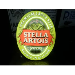 ENSEIGNE STELLA ARTOIS  38.50CM X29.50CM