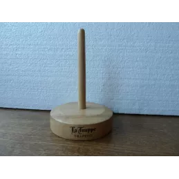 1 PORTE COLERETTES LA TRAPPE  EN BOIS