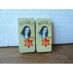 2 BOITES  CIGARILLOS   9.70CM X4.50CM X1.6CM