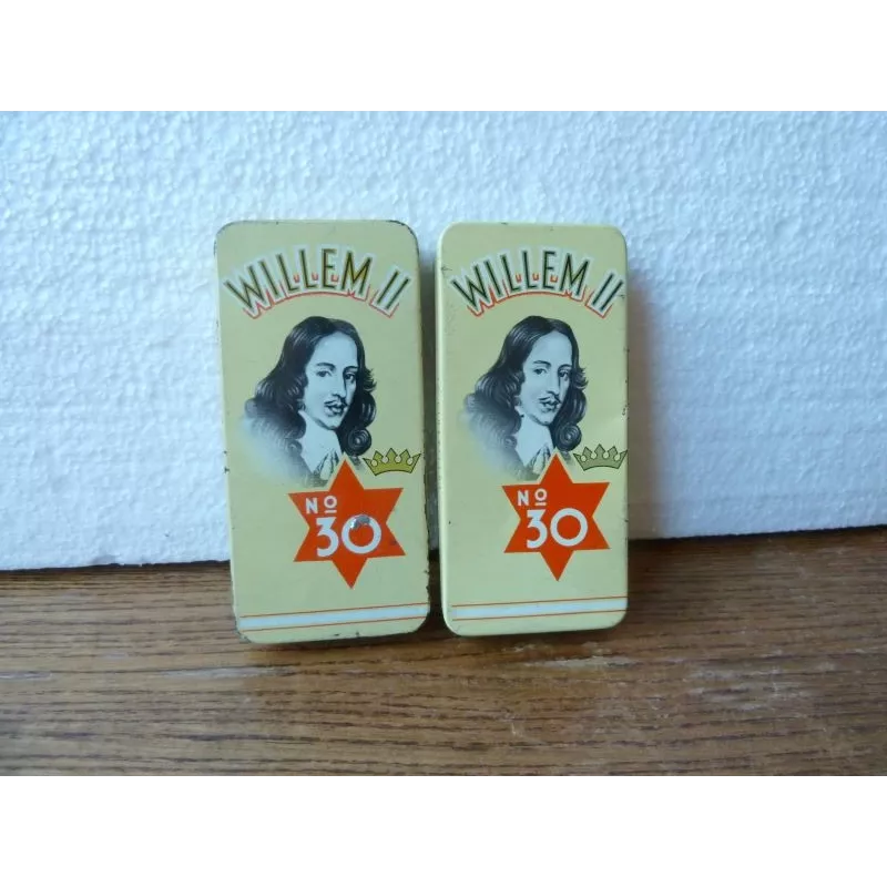 2 BOITES  CIGARILLOS   9.70CM X4.50CM X1.6CM