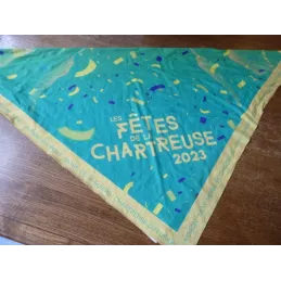 FOULARD FETE DE LA CHARTREUSE 2023 70CM X70CM