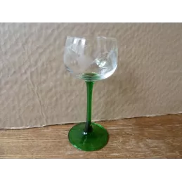 5 VERRES  A VIN BLANC  10CL  HT 16CM