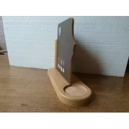 PRESENTOIR FLOREFFE EN BOIS  30CM X10.40CM X24CM