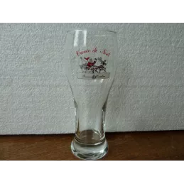 VERRE CUVEE DE NOEL 25CL HT.17.80CM BRASSERIE CASTELAIN