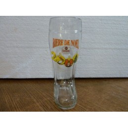 BOTTE  BIERE DE NOEL  SAVERNE  25CL HT 15.40CM