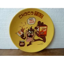 1 ASSIETTE  TAZ  CHOCOLAT  DIAMETRE 22.30CM