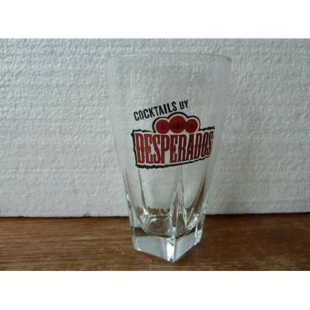 6 VERRES  DESPERADOS COKTAILS 25CL HT 13.40CM