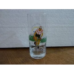 1 VERRE LE TOUR DE FRANCE  HT 13.40CM