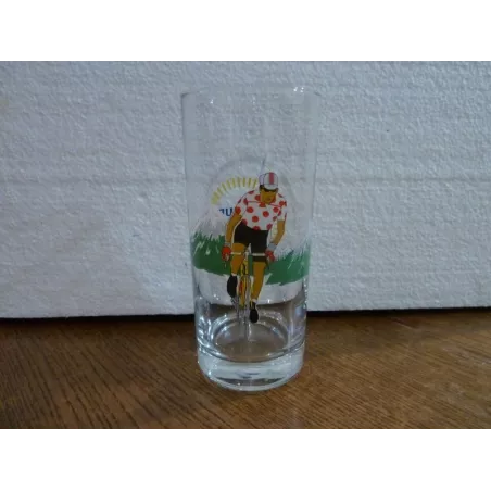 1 VERRE LE TOUR DE FRANCE  HT 13.40CM