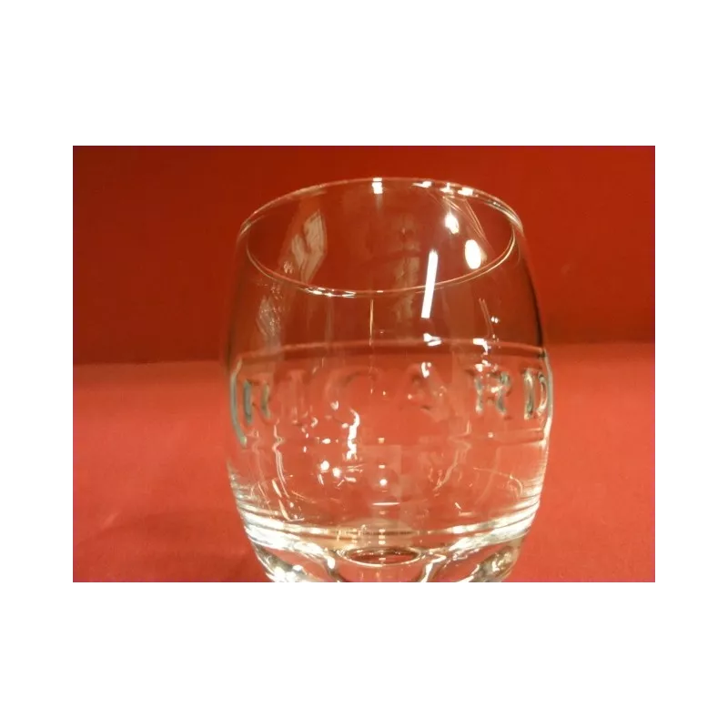 6 VERRES CRISTAL TAILLE PASTIS RICARD