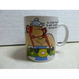 MUG   OBELIX  BIG MUG  75CL  HT 12.90CM