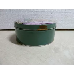 BOITE  METALLIQUE DIAMETRE 14CM HT 6CM