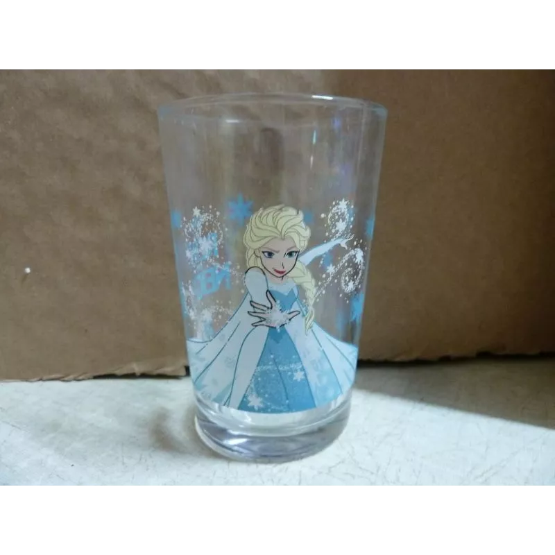 1 VERRE LA REINE DES NEIGES DISNEY HT 9.80CM 1 VERRE LA REINE DES NEIGES DISNEY HT 9.80CM