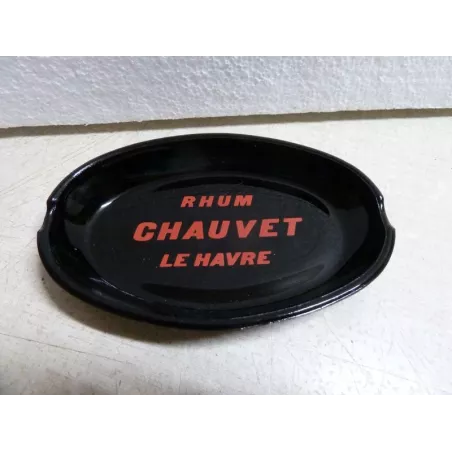 CENDRIER  RHUM CHAUVET  LE HAVRE  13CM X8.50CM