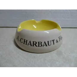 CENDRIER  CHAMPAGNE  A. CHARBAUT &  FILS DIAMETRE 14.50CM