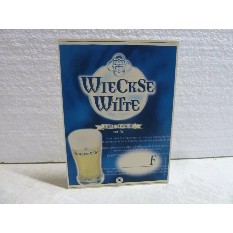 CAVALIER TIRAGE PRESSION  WIECKSE WITTE 15CM X11CM
