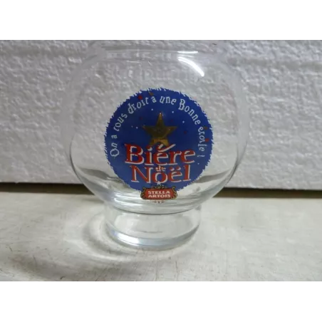 1 VERRE STELLA ARTOIS  BIERE DE NOEL 16/20CL HT 8.50CM