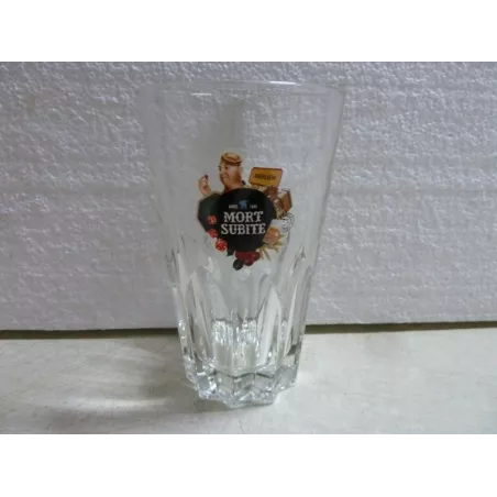 6 VERRES MORT SUBITE  25CL HT 14CM