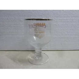 6 VERRES CHIMAY 33CL COLLECTOR HT 14.70CM