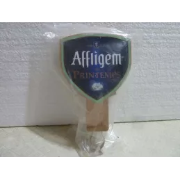 CAVALIER TIRAGE PRESSION  AFFLIGEM EN BOIS  13.50CM X9.50CM