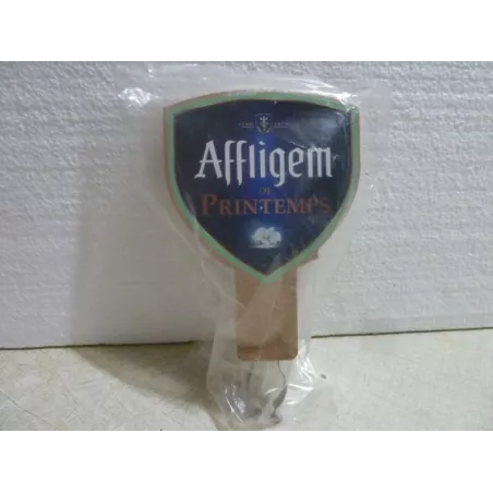 CAVALIER TIRAGE PRESSION  AFFLIGEM EN BOIS  13.50CM X9.50CM