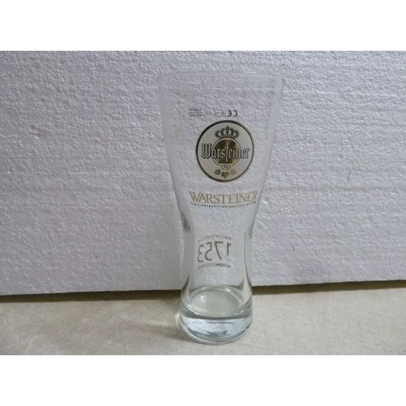 6 VERRES WARSTEINER 1753 25CLHT 17.50CM 6 VERRES WARSTEINER 1753 25CLHT 17.50CM