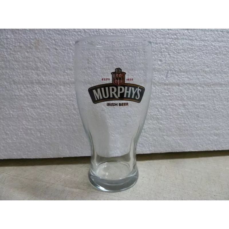 6 VERRES MURPHY'S IRIS BEER 25CL HT 13CM