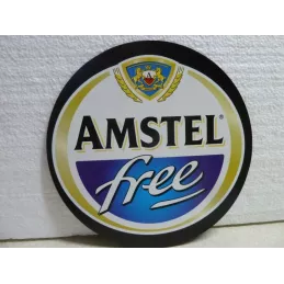 TAPIS DE SOURIS  AMSTEL FREE  DIAMETRE 18CM