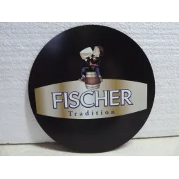 TAPIS DE SOURIS FISCHER  TRADITION DIAMETRE 18CM