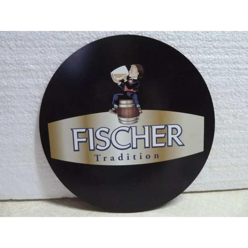 TAPIS DE SOURIS FISCHER  TRADITION DIAMETRE 18CM