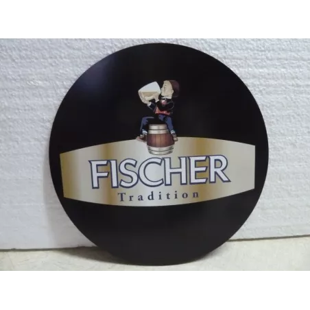 TAPIS DE SOURIS FISCHER  TRADITION DIAMETRE 18CM