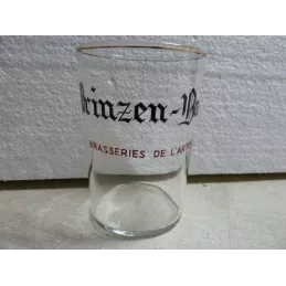 1 VERRE PRINZEN- BRAU 25CL HT 10CM   BRASSERIE DE L'ARTOIS