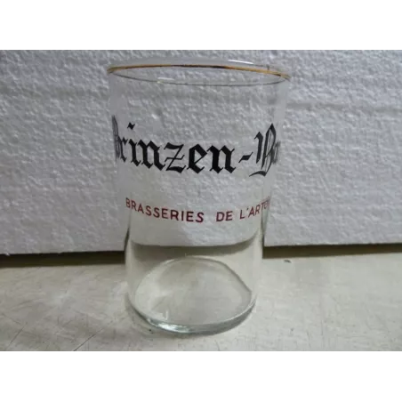 1 VERRE PRINZEN- BRAU 25CL HT 10CM   BRASSERIE DE L'ARTOIS