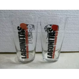2 VERRES LAGUNITAS 50CL HT.15CM
